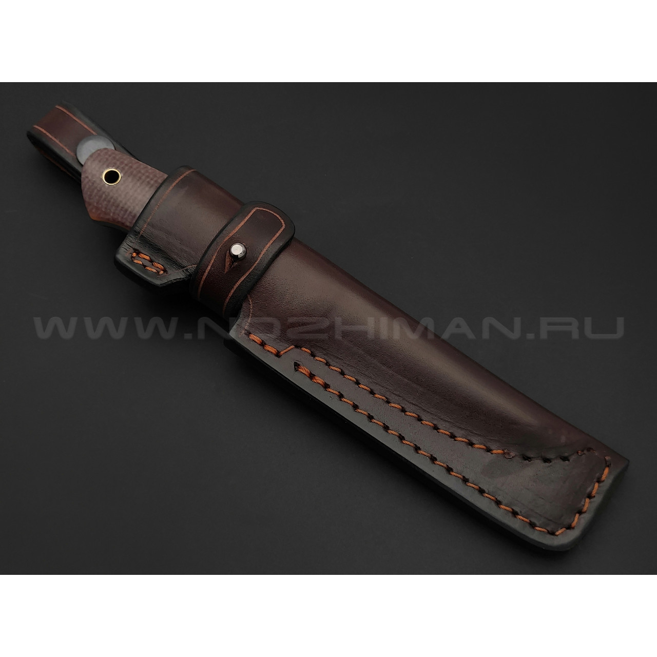 Нож Burlax BX0032 сталь N690, рукоять свето-фиолетовая микарта