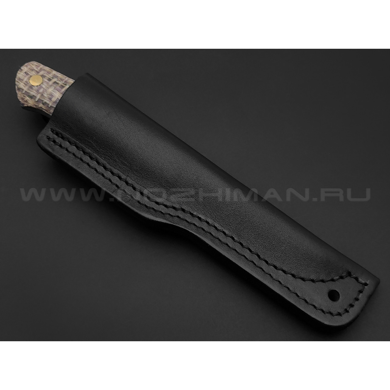 Нож Burlax BX0054 сталь X90, рукоять бежевая джутовая микарта