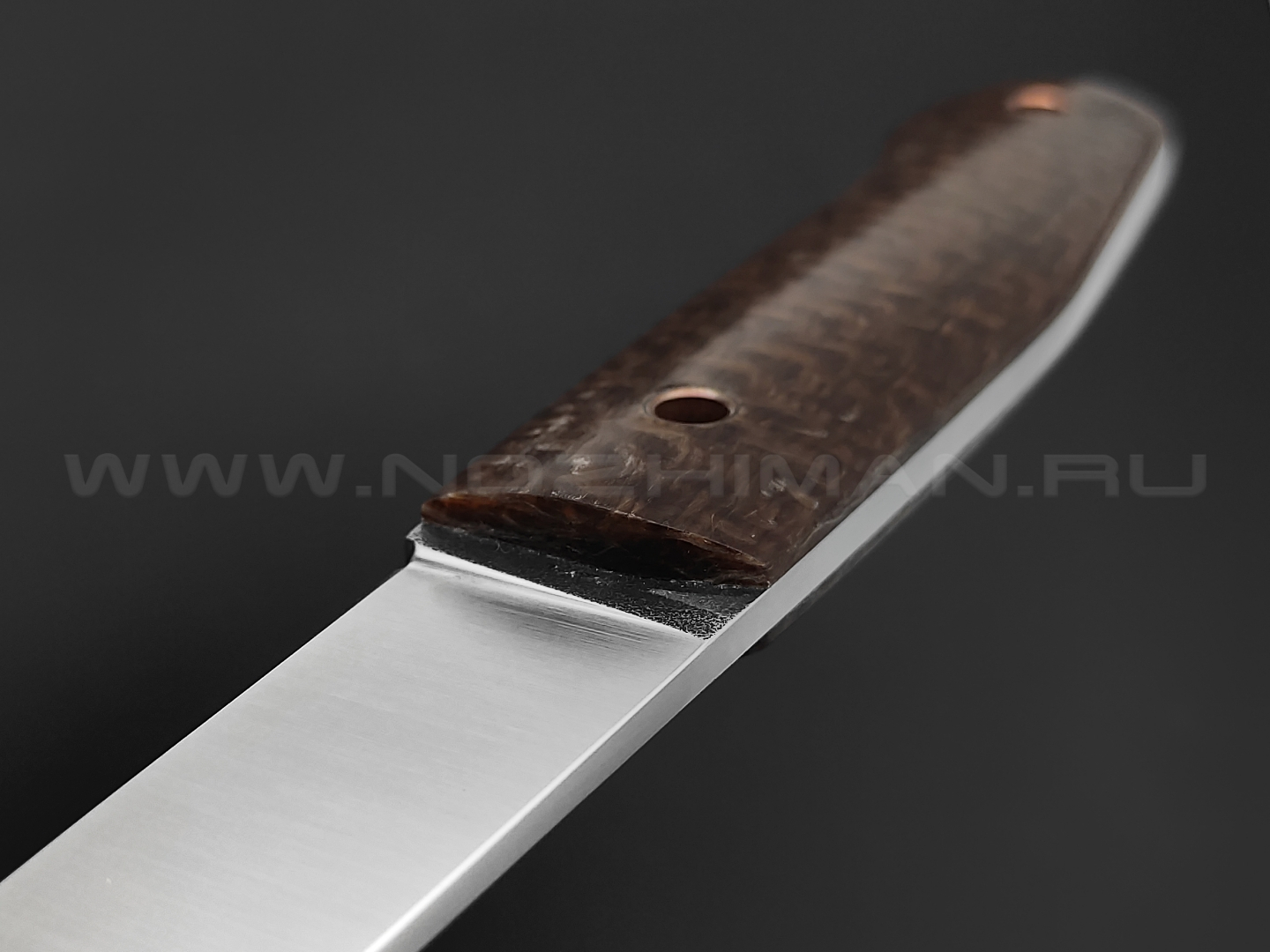 Нож Burlax BX0057 сталь X90, рукоять коричневая джутовая микарта