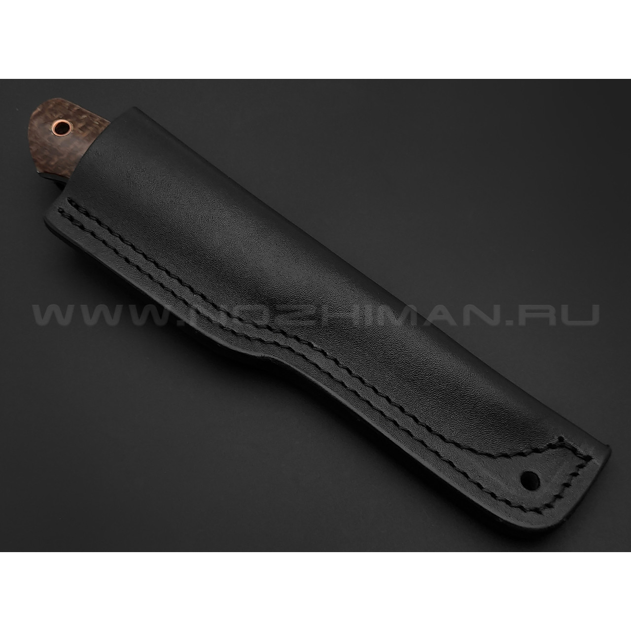 Нож Burlax BX0057 сталь X90, рукоять коричневая джутовая микарта