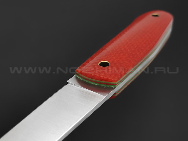 Нож Burlax BX0035 сталь N690, рукоять оранжевая джутовая микарта