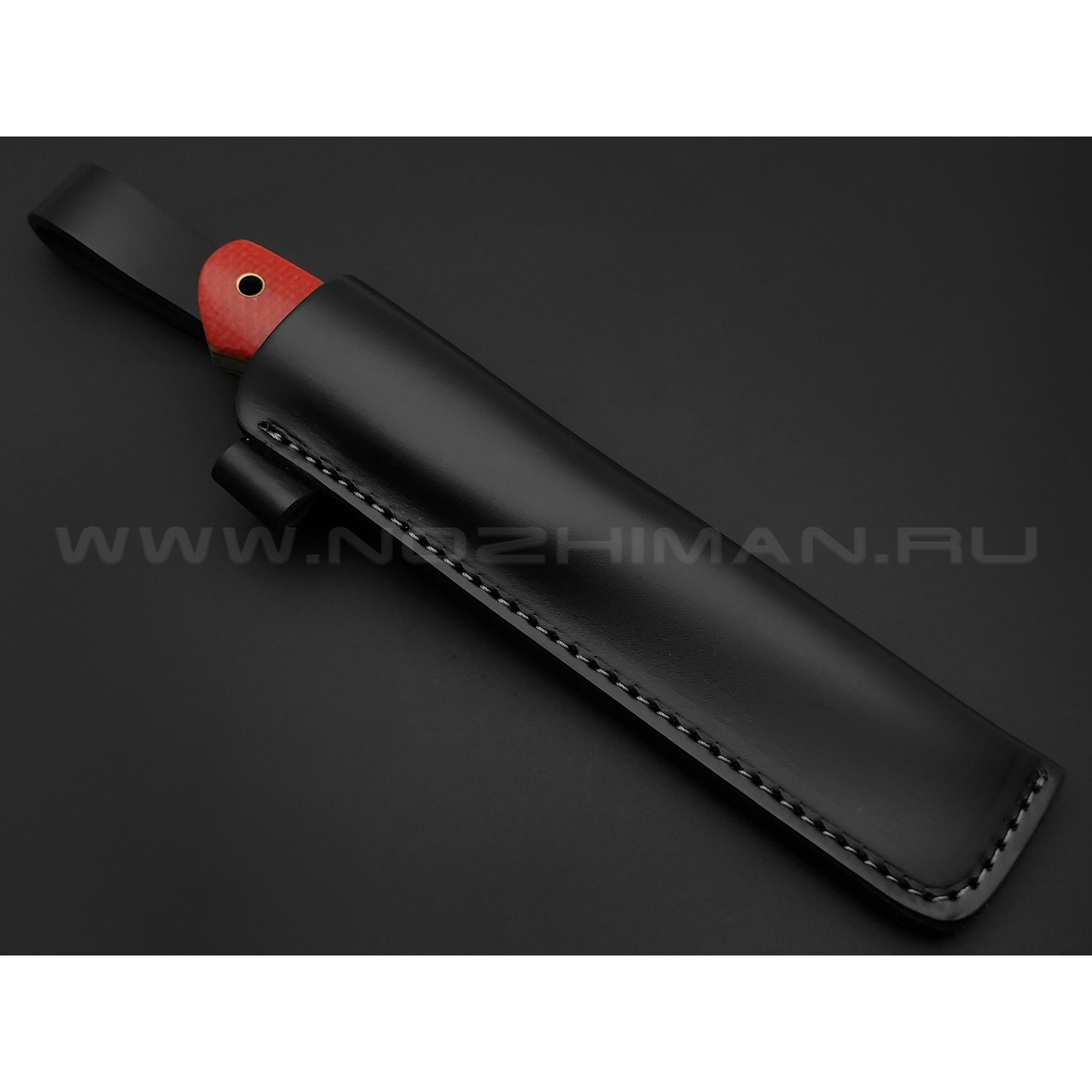 Нож Burlax BX0035 сталь N690, рукоять оранжевая джутовая микарта
