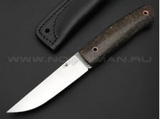 Нож Burlax BX0053 сталь X90, рукоять черная джутовая микарта