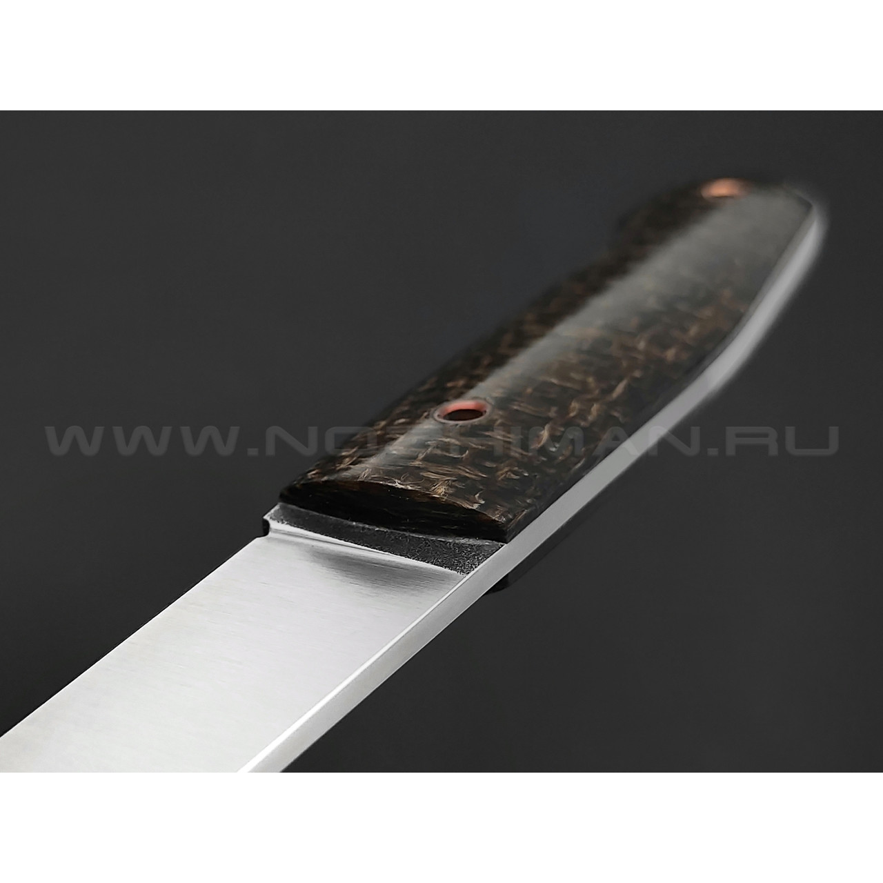 Нож Burlax BX0053 сталь X90, рукоять черная джутовая микарта