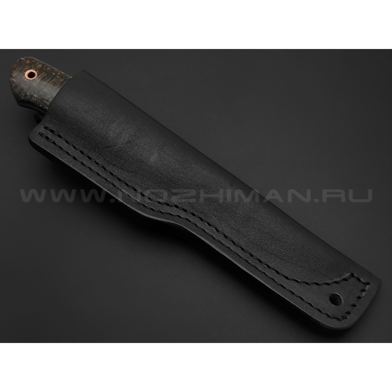 Нож Burlax BX0053 сталь X90, рукоять черная джутовая микарта