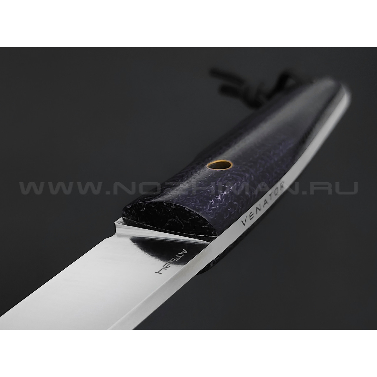Нож Alpha Knives Venator BX0039 сталь ATS-34, рукоять джутовая микарта