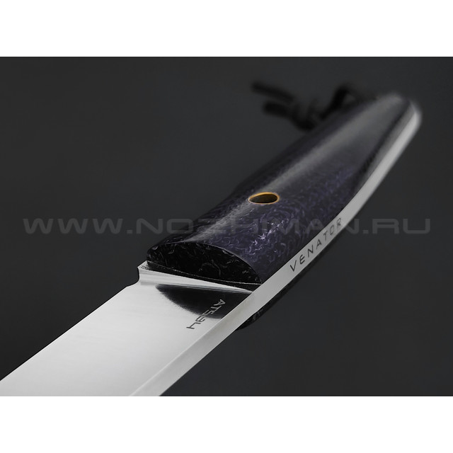 Нож Alpha Knives Venator BX0039 сталь ATS-34, рукоять джутовая микарта