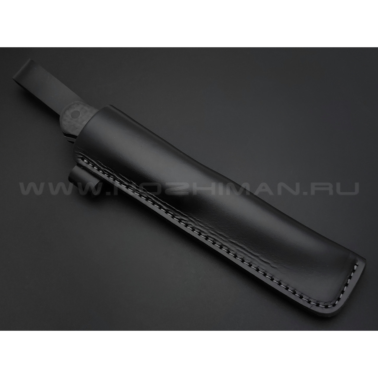 Нож Burlax BX0003 сталь X90, рукоять Carbon fiber, G10 white