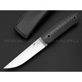 Нож Burlax BX0004 сталь X90, рукоять Carbon fiber, G10 blue Нож Burlax BX0004 сталь X90, рукоять Carbon fiber, G10 blue