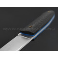 Нож Burlax BX0004 сталь X90, рукоять Carbon fiber, G10 blue Нож Burlax BX0004 сталь X90, рукоять Carbon fiber, G10 blue