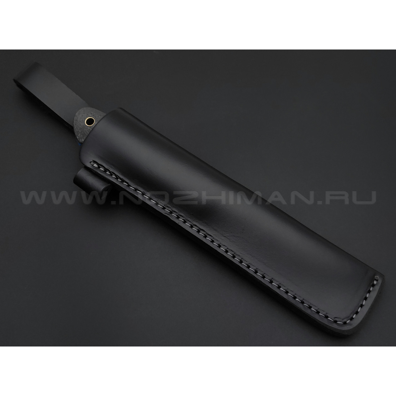 Нож Burlax BX0004 сталь X90, рукоять Carbon fiber, G10 blue