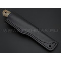 Нож Burlax BX0050 сталь X90, рукоять серо-коричневая микарта Нож Burlax BX0050 сталь X90, рукоять серо-коричневая микарта
