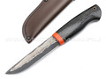 Нож Burlax BX0040 сталь Ламинат B400, рукоять черная джутовая микарта, G10