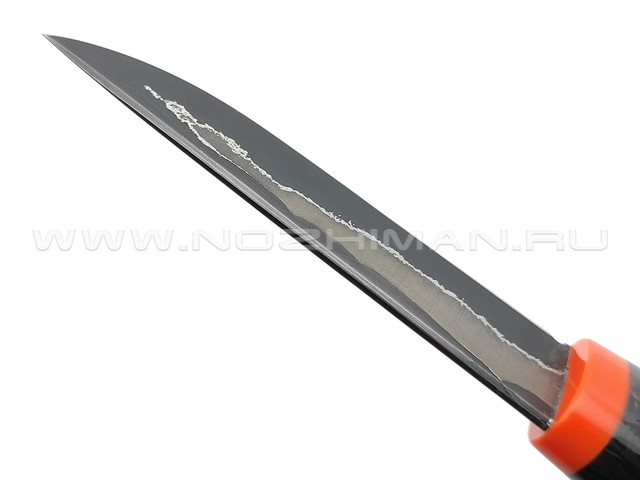 Нож Burlax BX0040 сталь Ламинат B400, рукоять черная джутовая микарта, G10