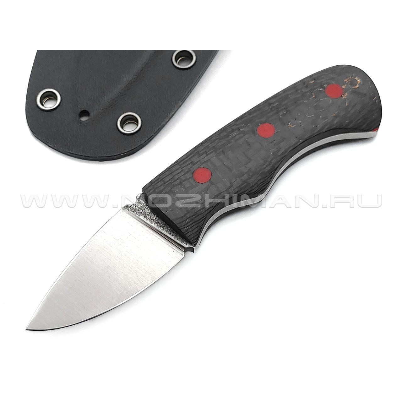 Нож Burlax BX0073 сталь Niolox, рукоять Carbon fiber
