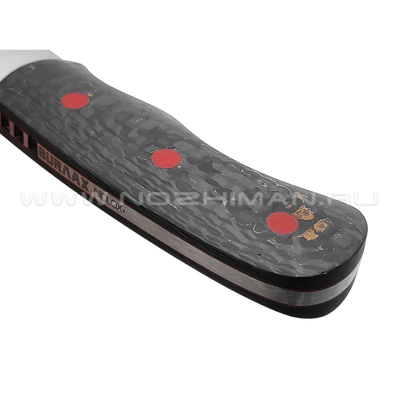 Нож Burlax BX0073 сталь Niolox, рукоять Carbon fiber