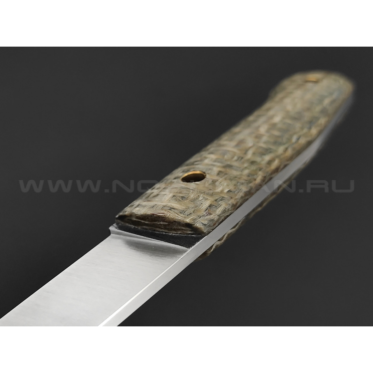 Нож Burlax BX0055 сталь x90, рукоять микарта джут
