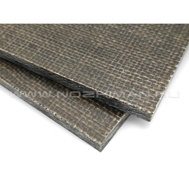 Зеленая джутовая микарта 130х90х7 мм, Jute Micarta Caiman