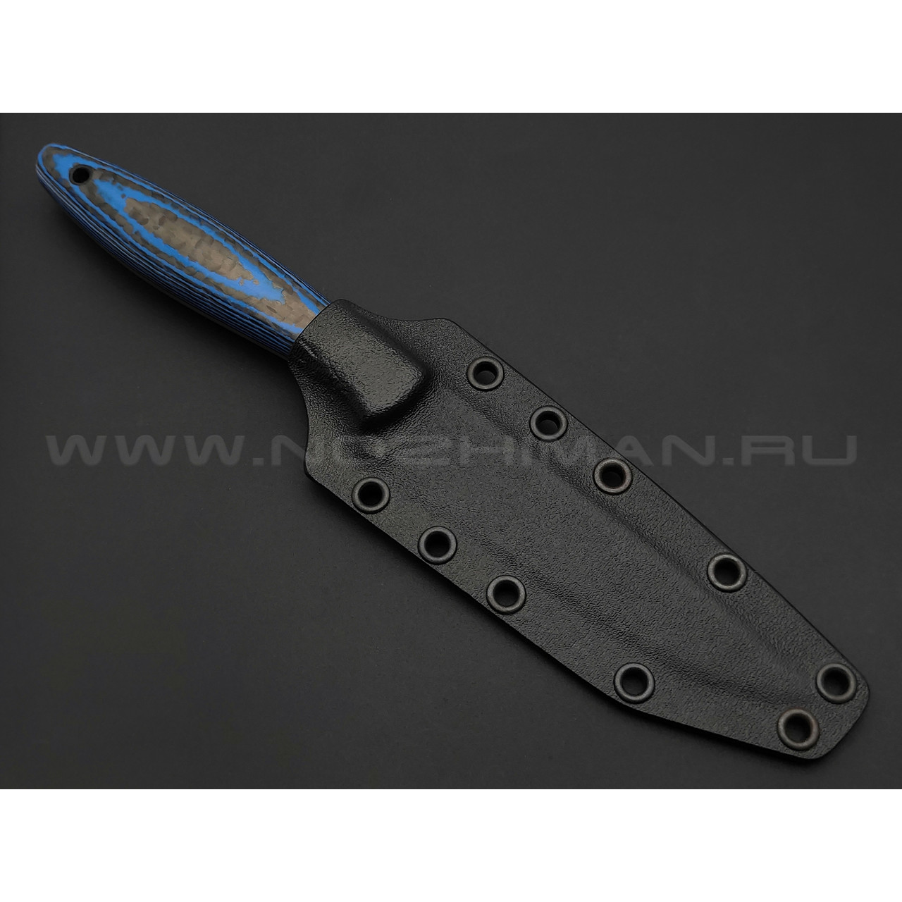 Апус нож Paring сталь M390, рукоять хаотичный карбон