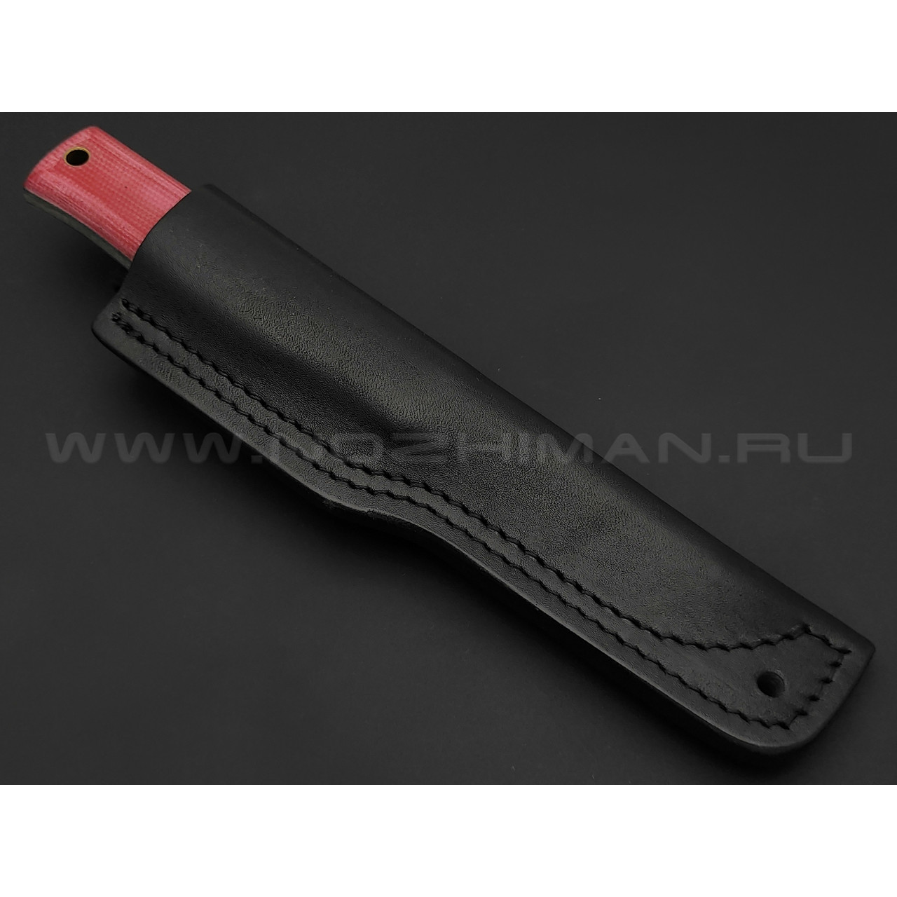 Нож Burlax Fin-Standard BX0014 сталь Aus10Co, рукоять бордовая микарта