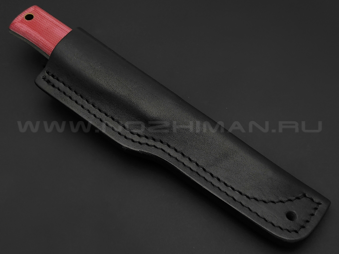 Нож Burlax Fin-Standard BX0014 сталь Aus10Co, рукоять бордовая микарта