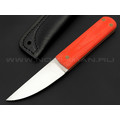 Нож Burlax Mini-Fin BX0011 сталь Aus10Co, рукоять оранжевая микарта Нож Burlax Mini-Fin BX0011 сталь Aus10Co, рукоять оранжевая микарта