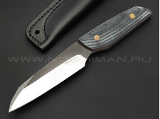 Нож Burlax Wharn 1.0 BX0024 сталь Aus10Co, рукоять микарта jeans