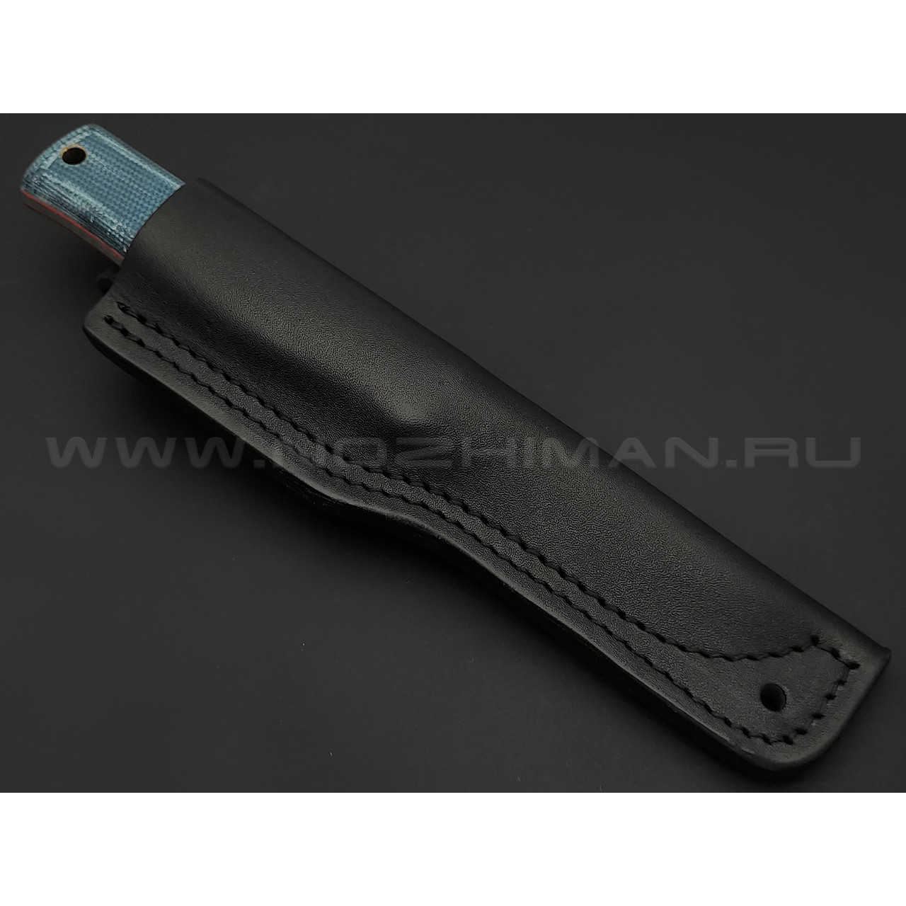 Нож Burlax Fin-Standard BX0021 сталь Aus10Co, рукоять синяя микарта