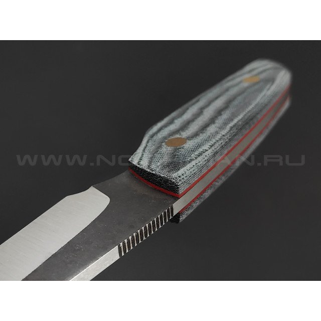 Нож Burlax Wharn 1.0 BX0024 сталь Aus10Co, рукоять микарта jeans