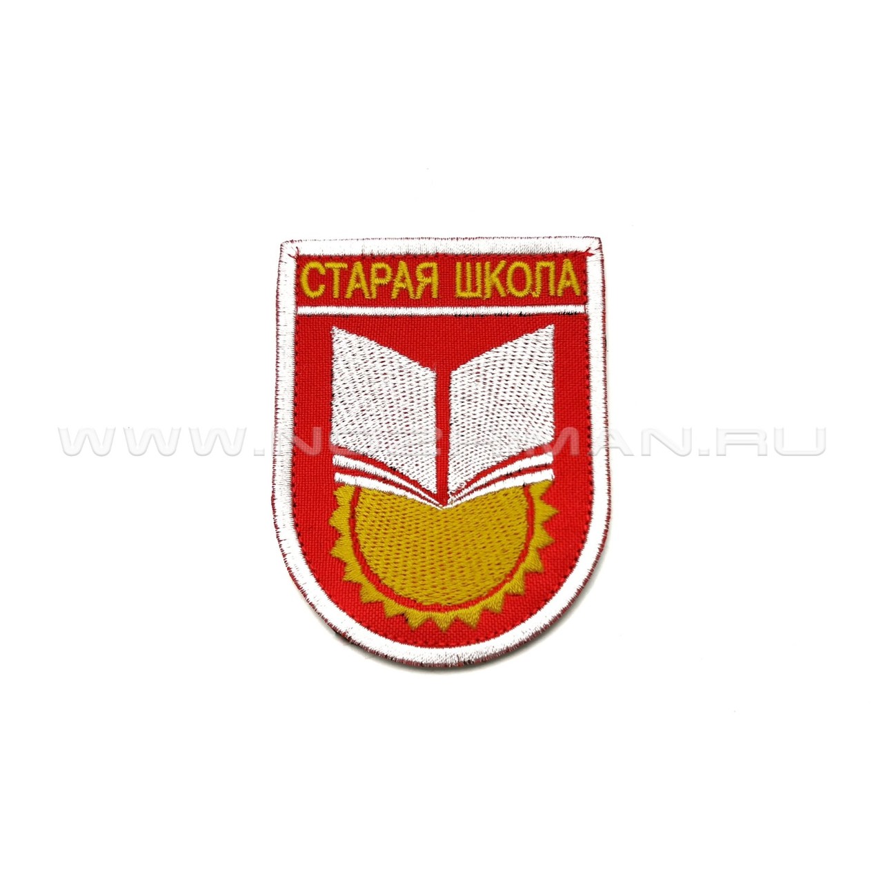 Патч П-303 "Старая школа" красный