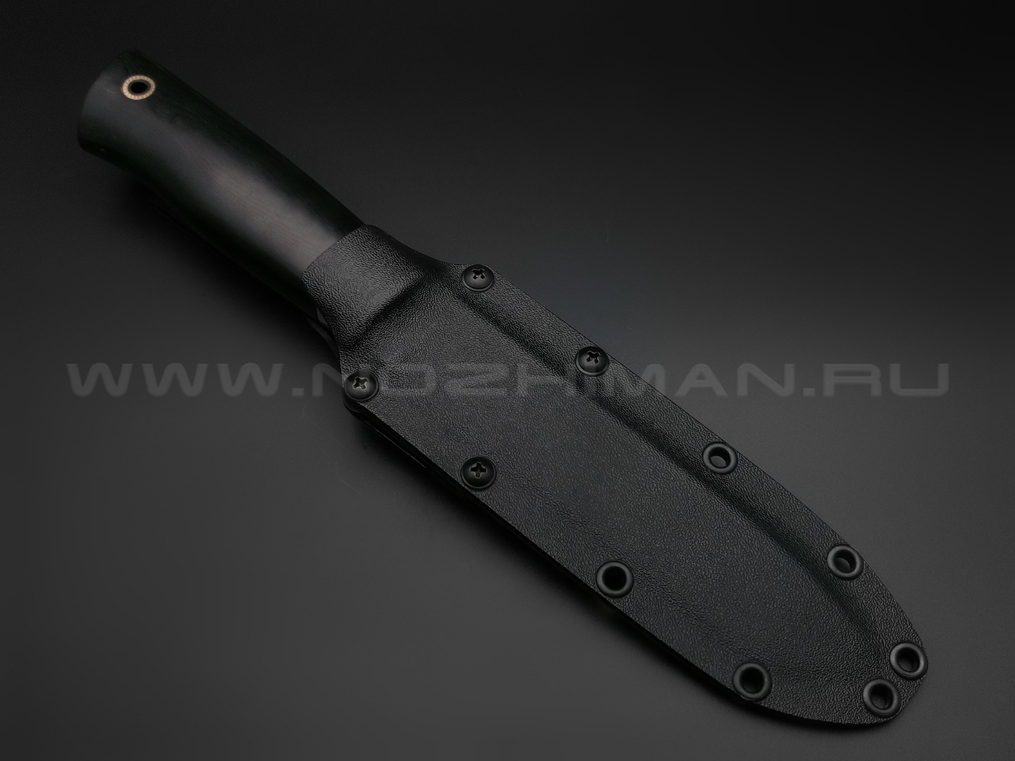 Волчий Век нож Гроза Custom сталь PGK WA, рукоять G10, нейзильбер, пин
