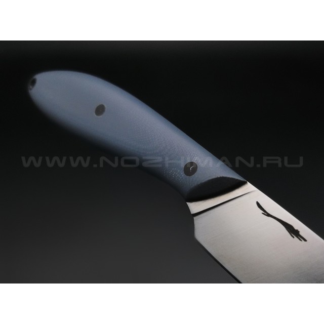 Волчий Век нож Тезис Mod. сталь Niolox WA, рукоять G10 grey