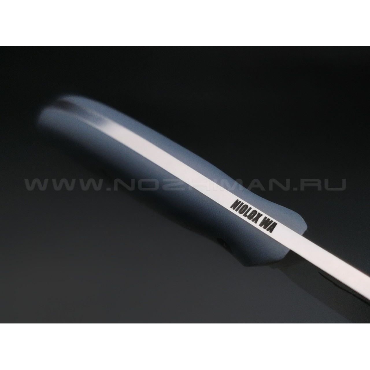 Волчий Век нож Тезис Mod. сталь Niolox WA, рукоять G10 grey