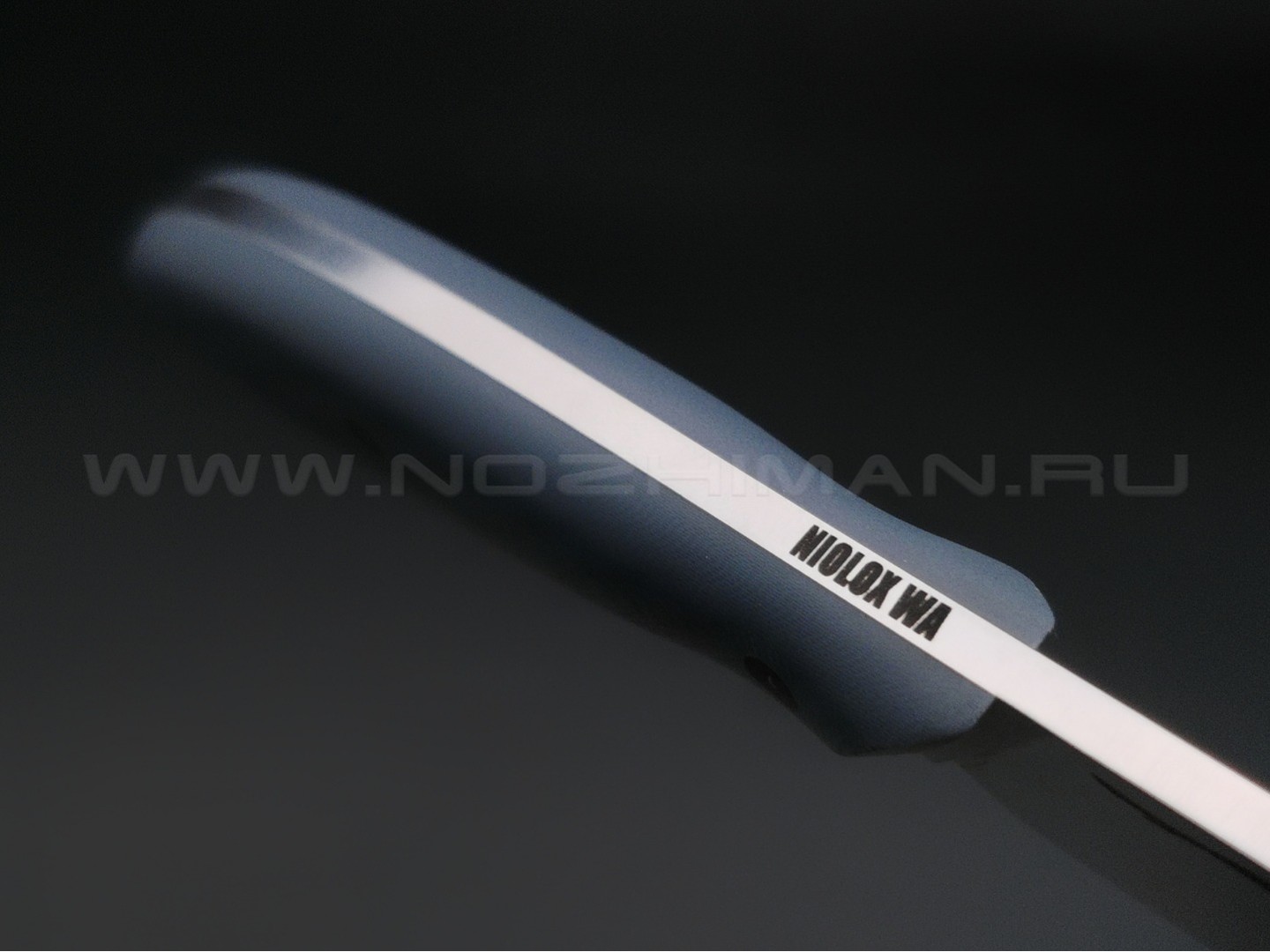 Волчий Век нож Тезис Mod. сталь Niolox WA, рукоять G10 grey
