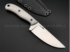 Волчий Век нож Mark-I сталь Niolox WA, рукоять белый композит