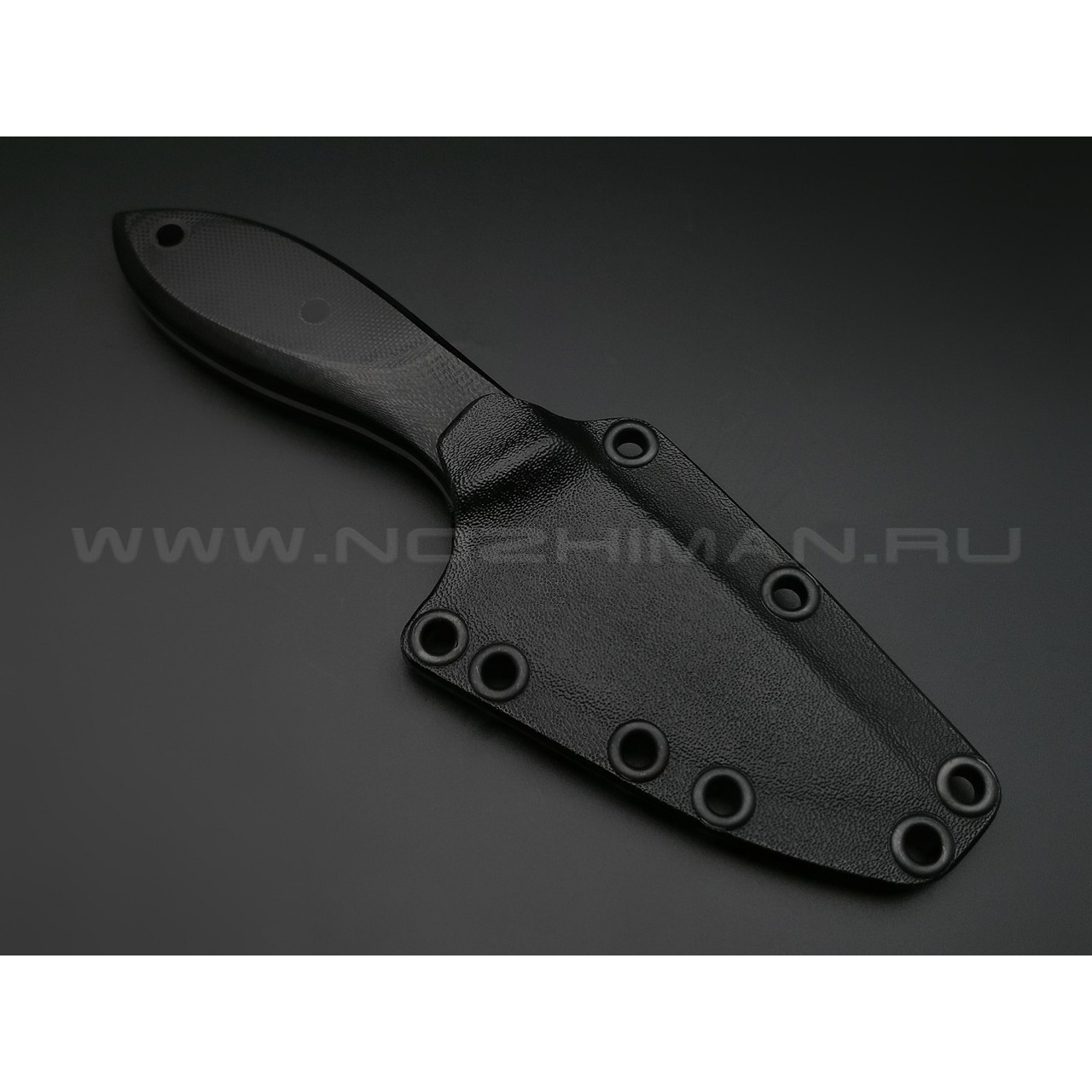 Волчий Век нож МасичЬка сталь Niolox WA, рукоять G10 black
