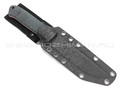 Apus Knives нож Raider сталь N690 stonewash, рукоять G10 hunter & black