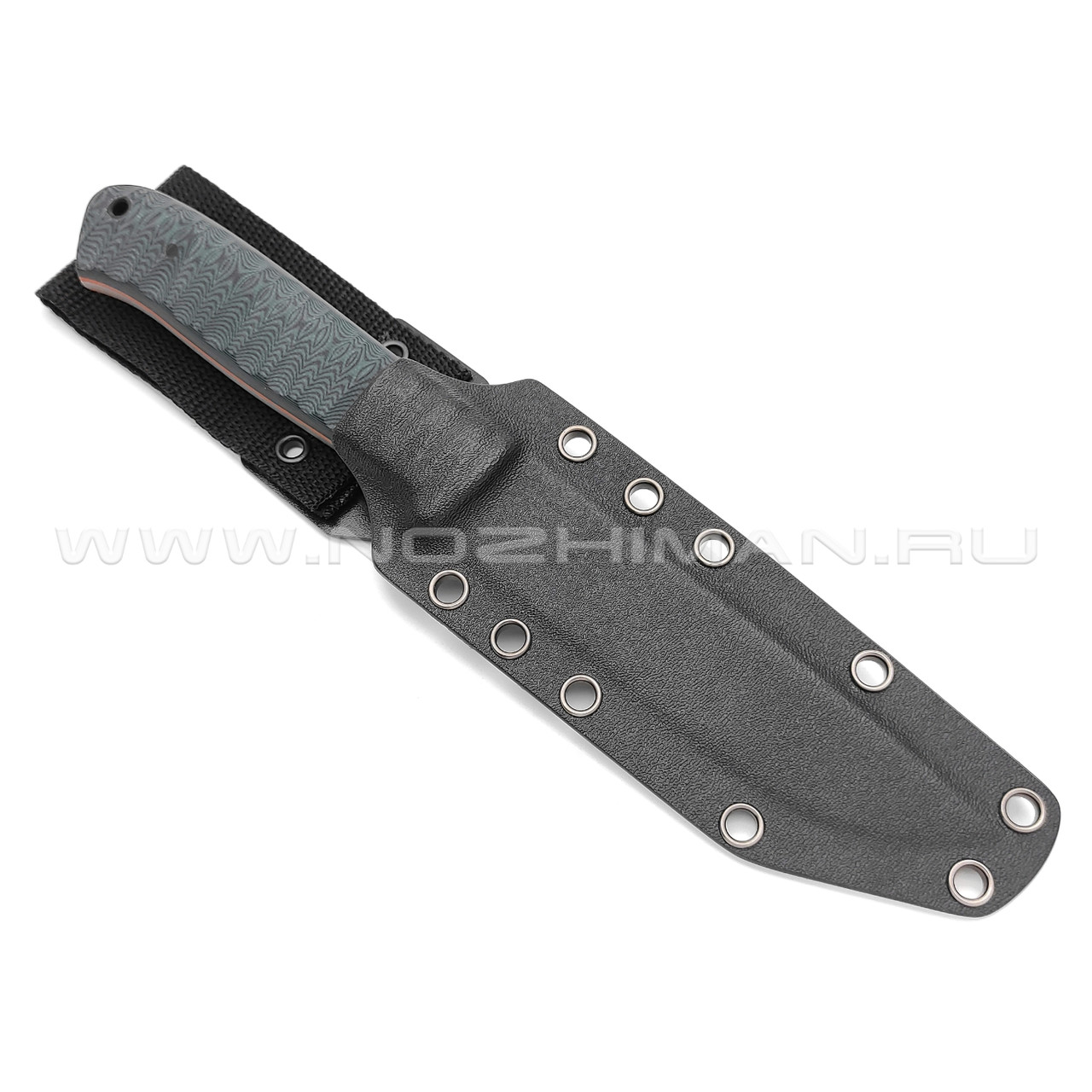 Апус нож Raider сталь K110 стоунвош, рукоять G10 hunter & black