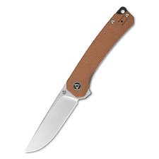 Нож QSP Osprey QS139-A сталь 14C28N, рукоять Микарта коричневая