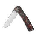Нож QSP Osprey QS139-F1 сталь 14C28N, рукоять Carbon fiber Red