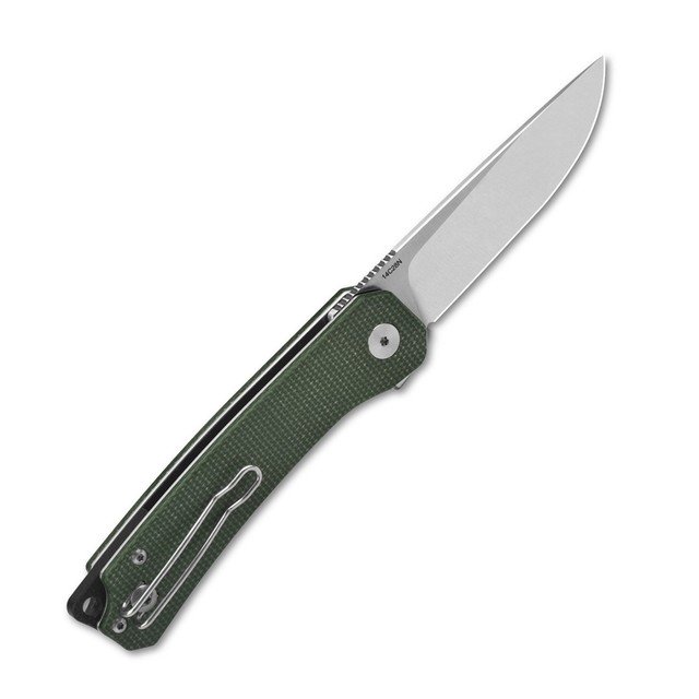Нож QSP Osprey QS139-C сталь 14C28N, рукоять Микарта зелёная