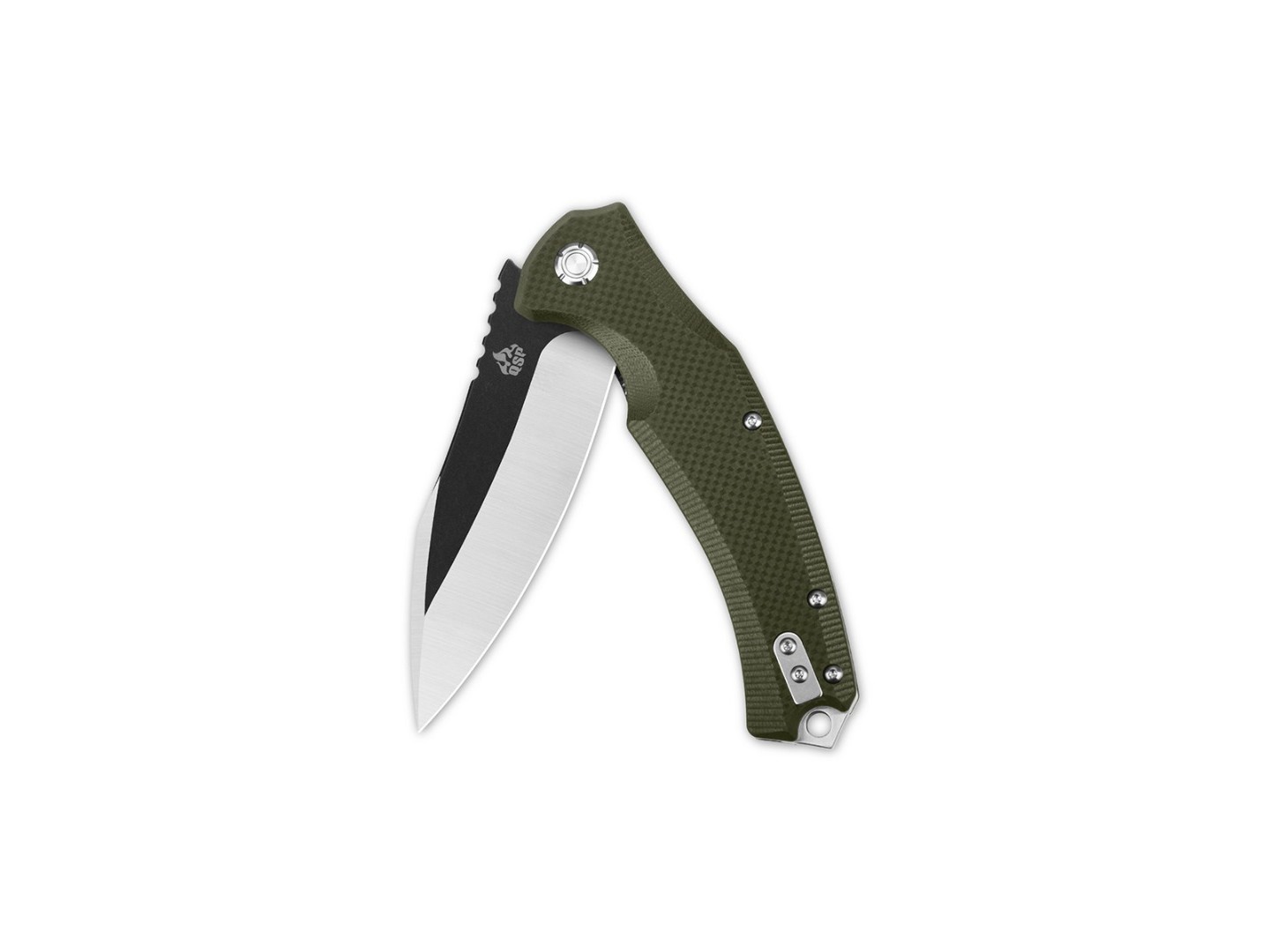 Нож QSP Snipe QS121-B сталь D2, рукоять G10 Green