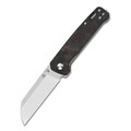 Нож QSP Penguin QS130-TRD сталь D2, рукоять Carbon fiber Red