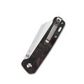 Нож QSP Penguin QS130-TRD сталь D2, рукоять Carbon fiber Red