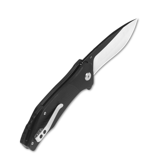 Нож QSP Raven QS122-C сталь D2, рукоять G10 Black