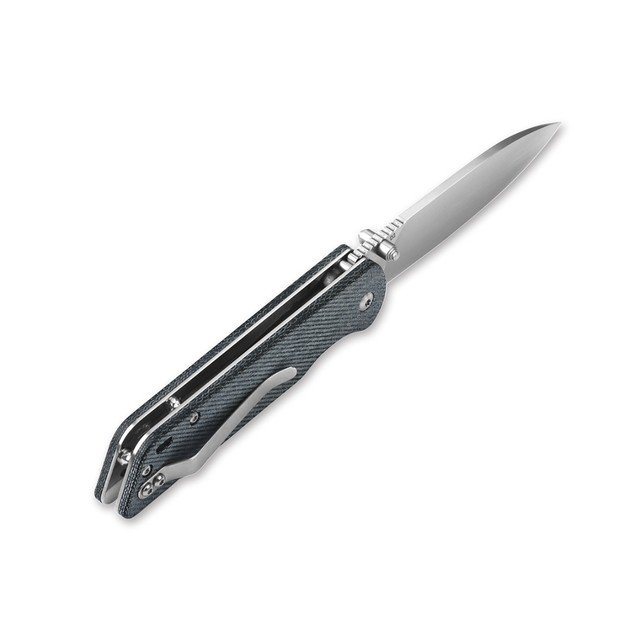 Нож QSP Parrot QS102-F сталь D2, рукоять Микарта джинс