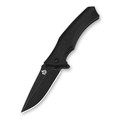 QSP складной нож Sthenia QS101-A сталь 440C блэквош, рукоять G10 чёрный QSP складной нож Sthenia QS101-A сталь 440C блэквош, рукоять G10 чёрный