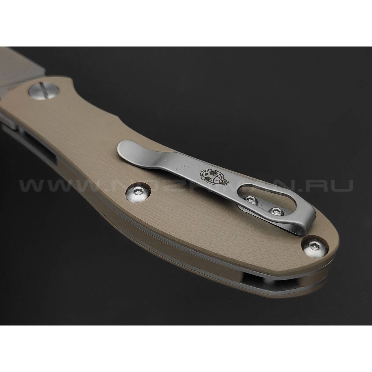 Нож Brutalica Tsarap, сталь D2, рукоять G10 tan
