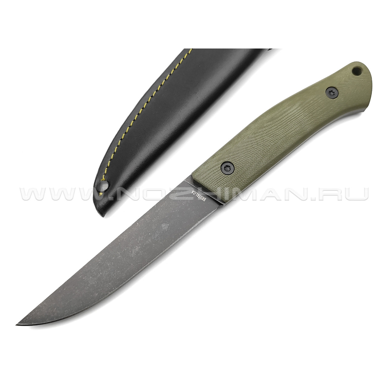 Нож Brutalica Primer, сталь D2, рукоять G10 olive
