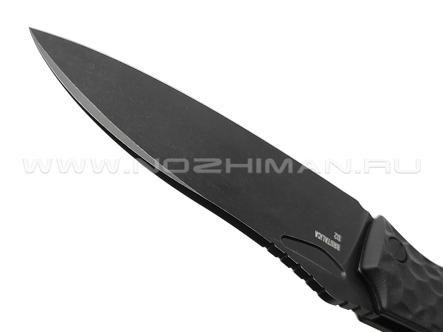 Brutalica нож Ponomar Folder, сталь D2 blackwash, рукоять G10 black